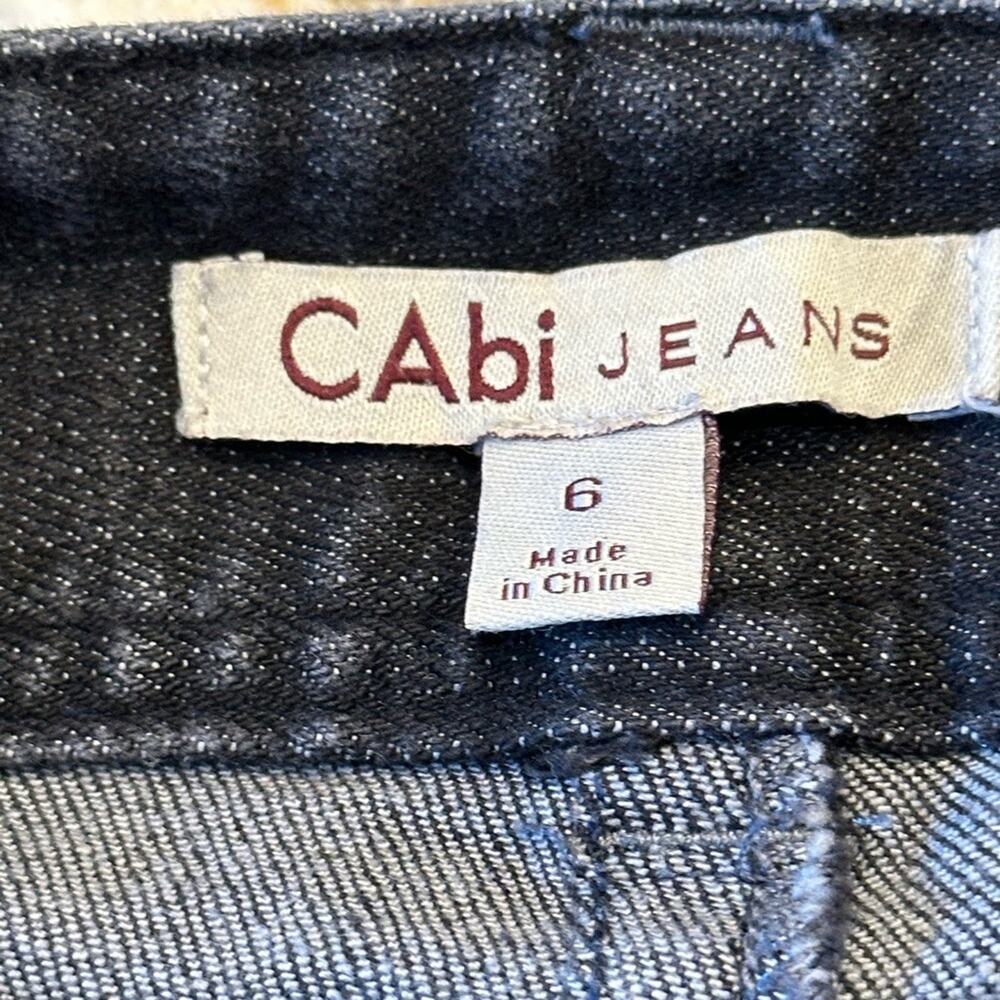 Cabi Women’s Size 6 (30 x 30.5) Black/Gray Bootcut Jeans - Picture 4 of 8